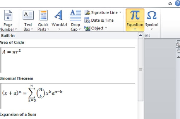 How to insert mathematical formulas in Word using LaTeX