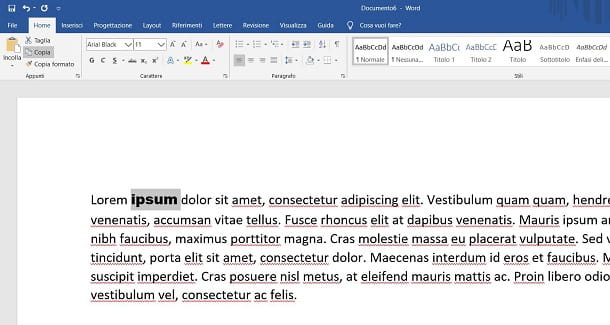 Change font to a word on Windows